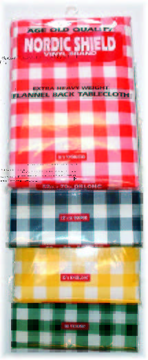36 Piece Pre Packaged Check 52" x 52" - P4562