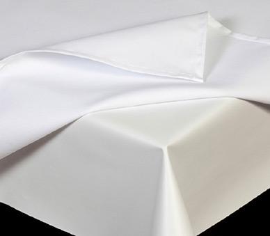 White Vinyl Table Padding