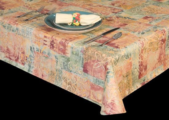 Style 6117 – Artisan’s Touch Vinyl Table Cover - Americo Vinyl & Fabric