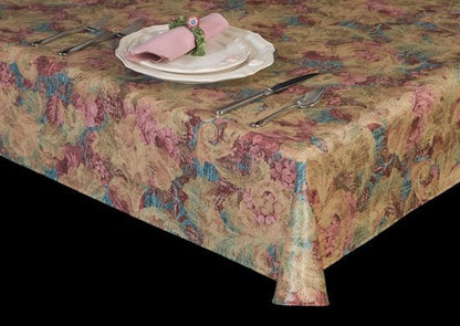 Style 6121 – Classic Elegance Vinyl Table Cover - Americo Vinyl & Fabric