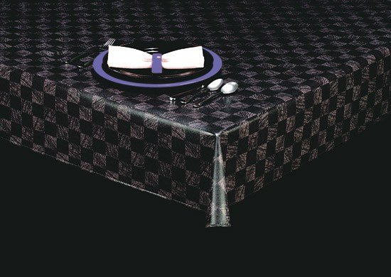 Style 9809 – Checks Please! Vinyl Table Cover - Americo Vinyl & Fabric