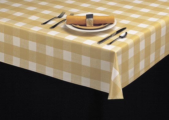 Style 9815 – Pleasingly Plaid Vinyl Table Cover - Americo Vinyl & Fabric