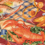 Style 6107 – Seafood Delight - 25 Yard Roll