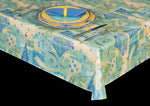 Style 6120 – Graciously Casual Vinyl Table Cover - Americo Vinyl & Fabric